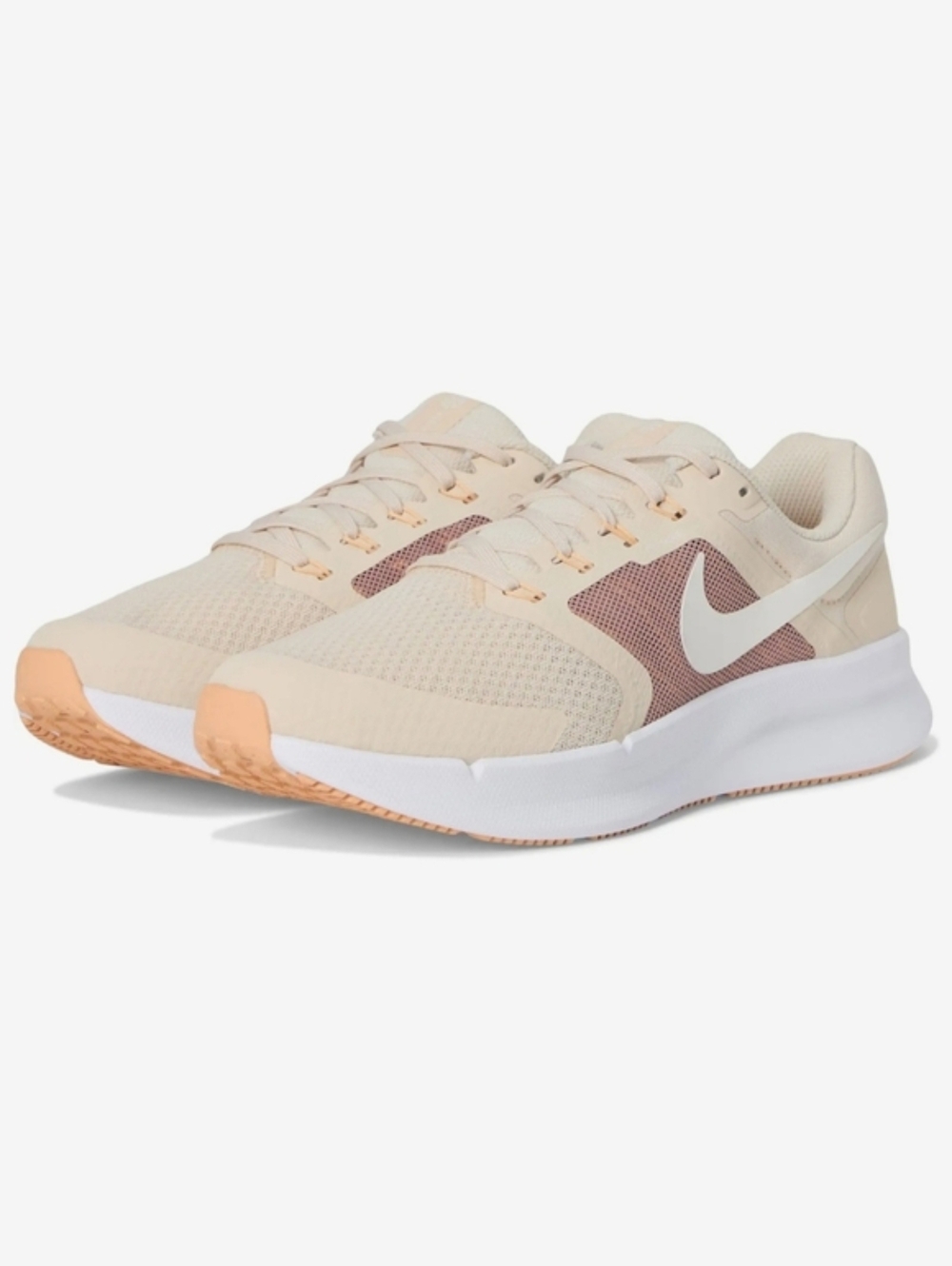 * Nike Women's Run Swift 3 Workout Walking Sneakers Shoes Orange/White Size 6.5